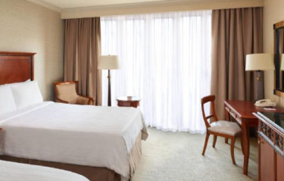 غرفة في الطابق التنفيذي، سريران مزدوجان، شرفة